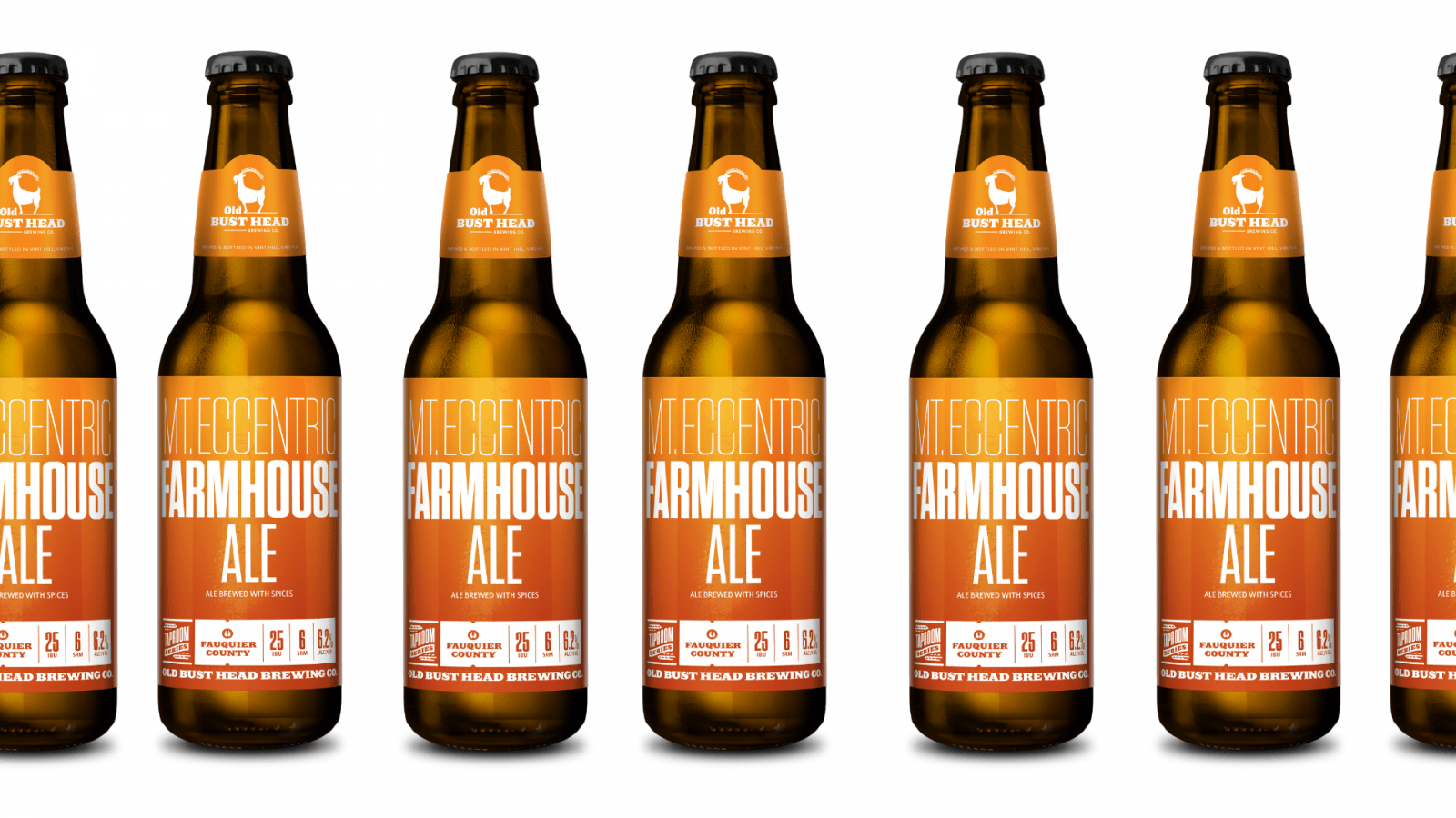 Mt. Eccentric Farmhouse Ale Draft & Bottle Release Old Bust Head